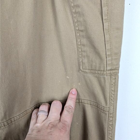 Plugg Men's Dark Camel Icon Cargo Jogger Pant Size 36 - Picture 7 of 7
